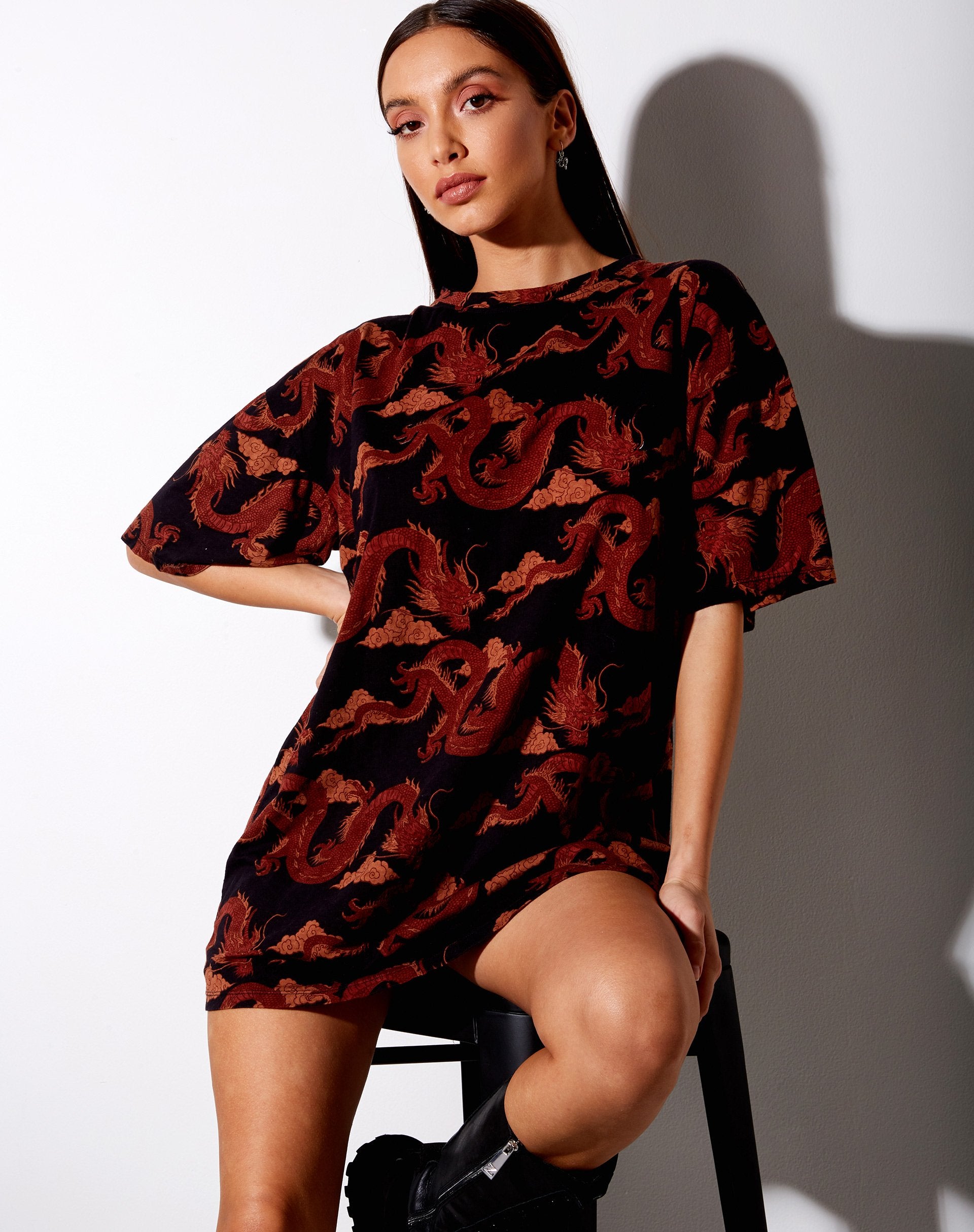 Imagen de Sunny Kiss Tee in Tonal Dragon Orange