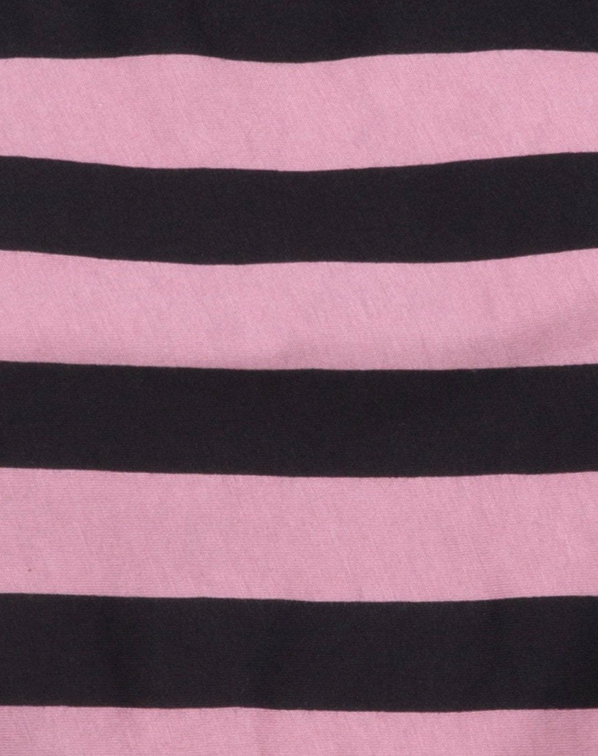 Imagen de Super Cropped Tee in Campbell Stripe