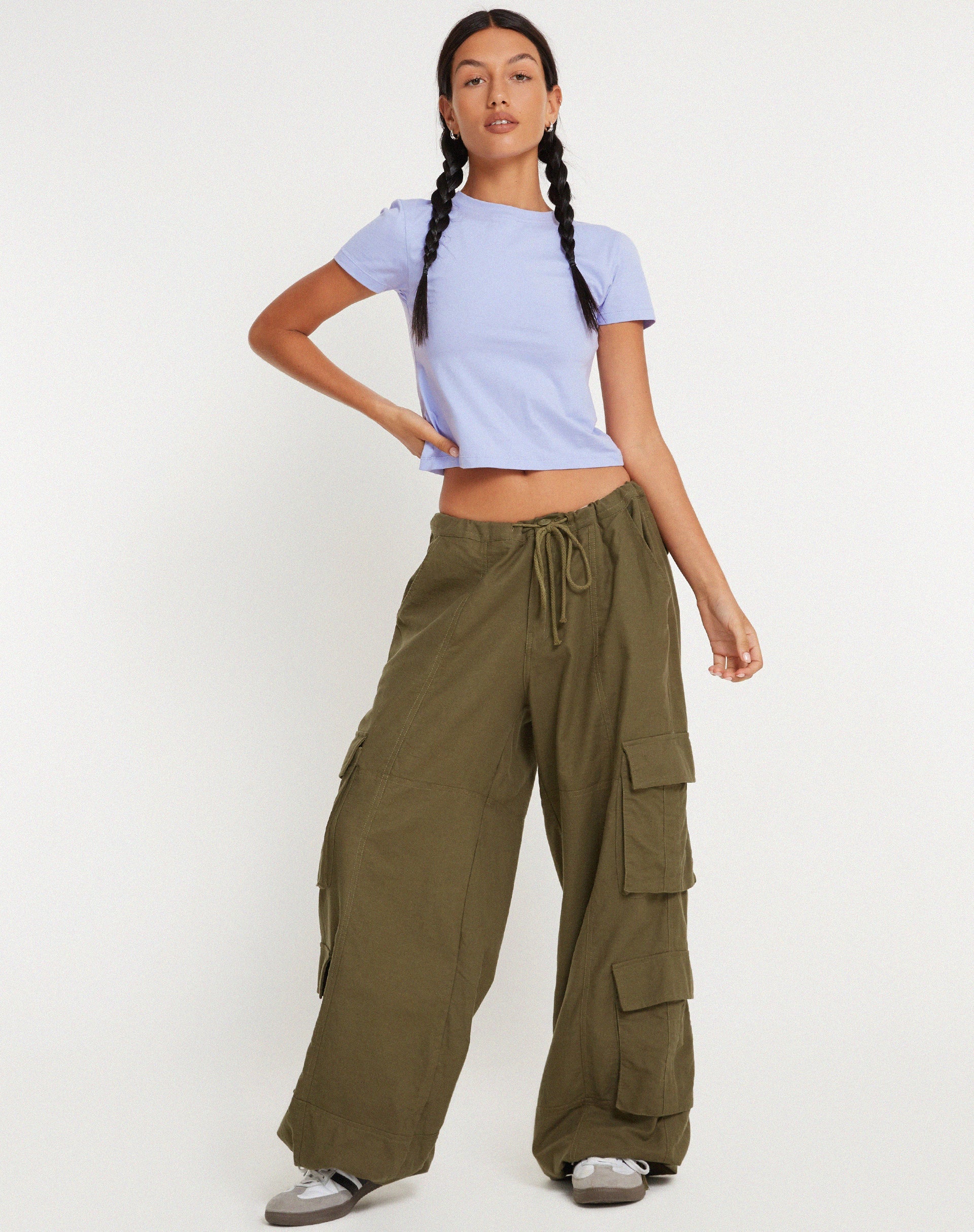 imagen de Surtie Crop Top en Lila Pastel