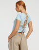 imagen de Surtie Crop Top en Powder Blue