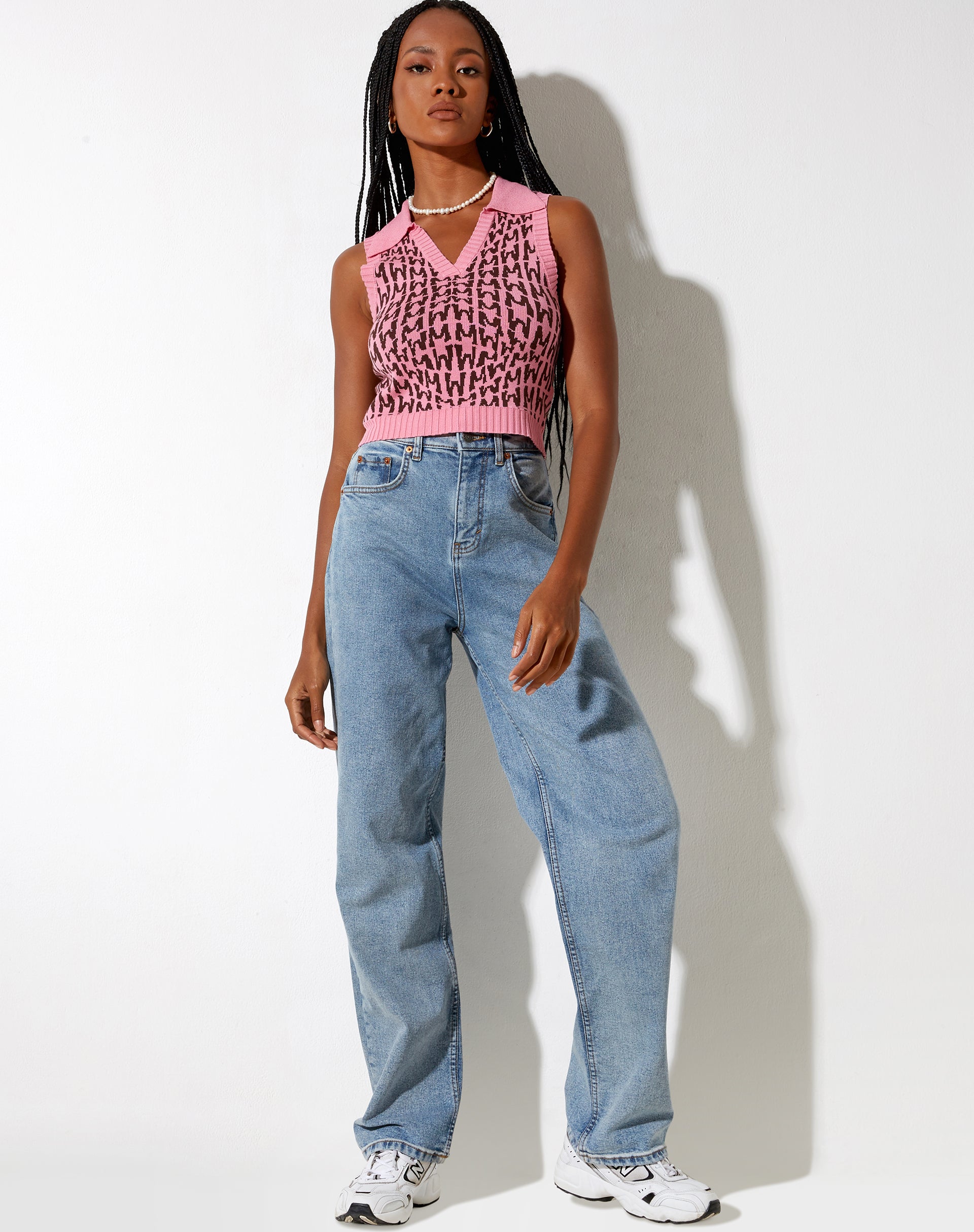 Imagen de Syafa Tank Top en Wavey M Rosa