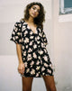 Imagen del Vestido Mirach en Rosa Antiguo Negro