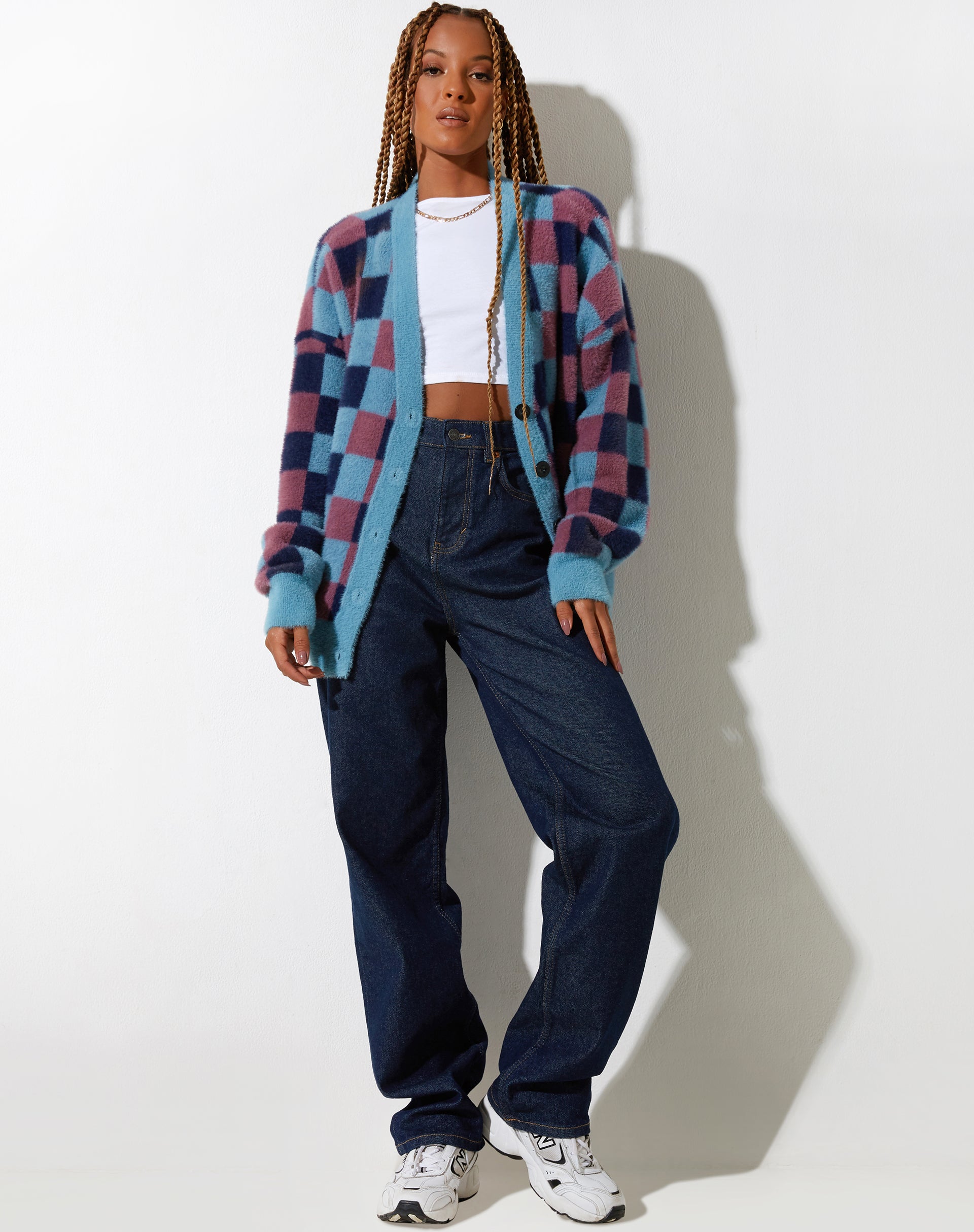 imagen de Talana Cardi en Check Blue Tones