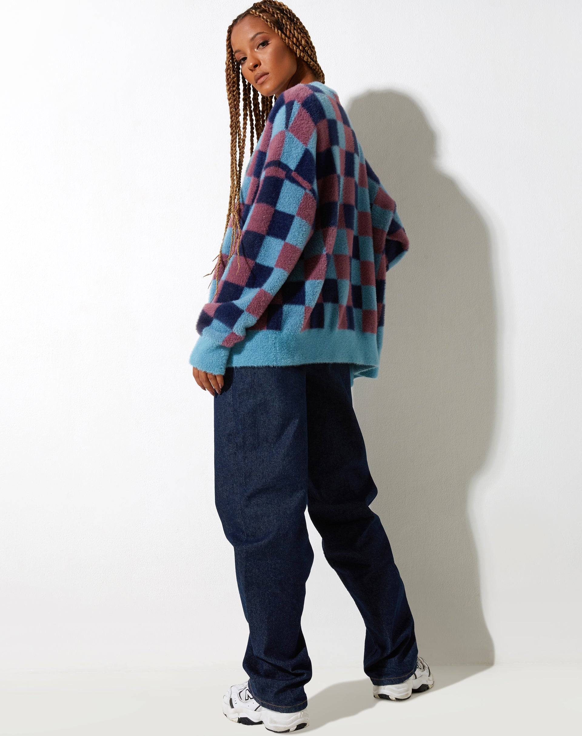 imagen de Talana Cardi en Check Blue Tones