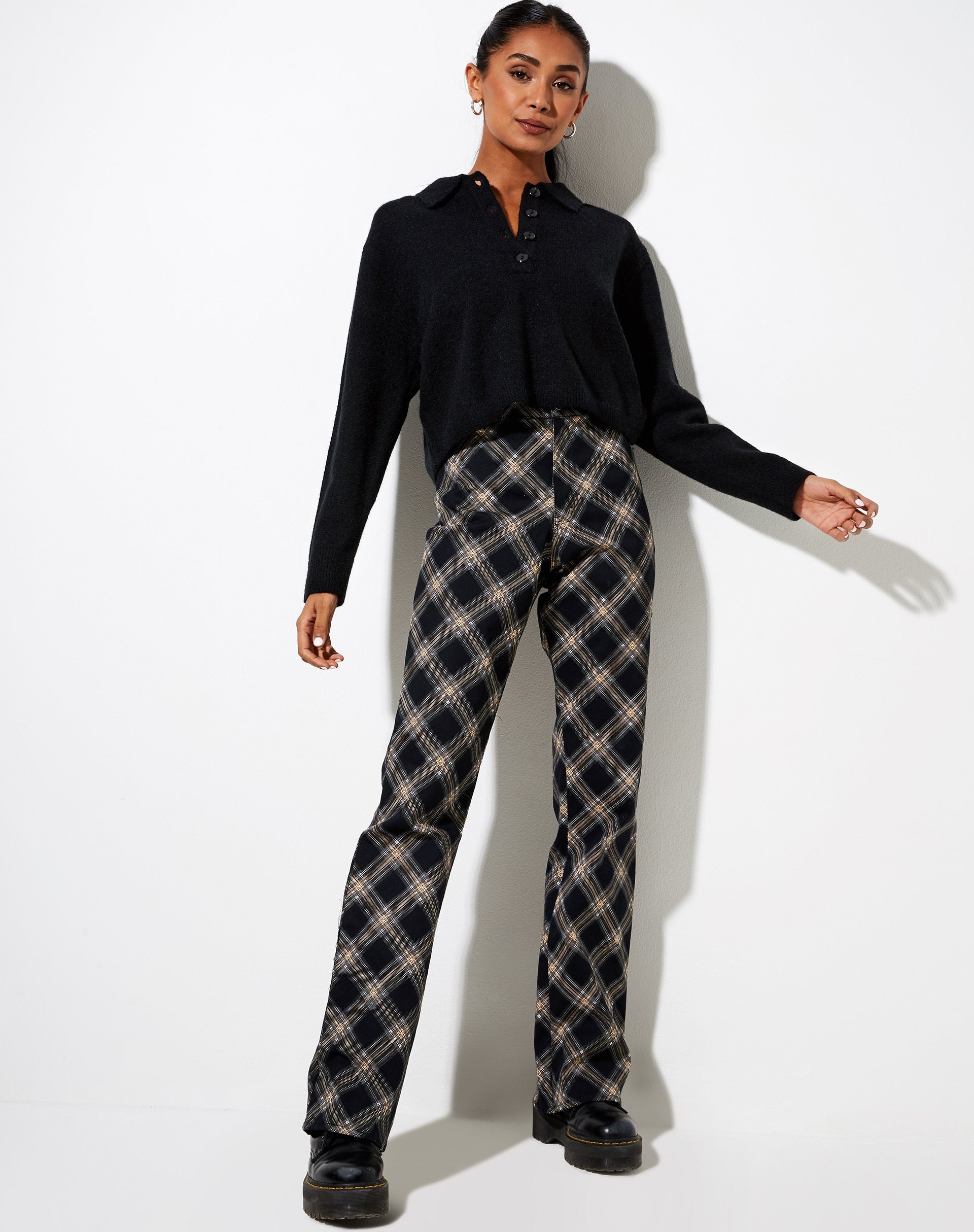 Imagen de Tallis Jumper de punto Negro