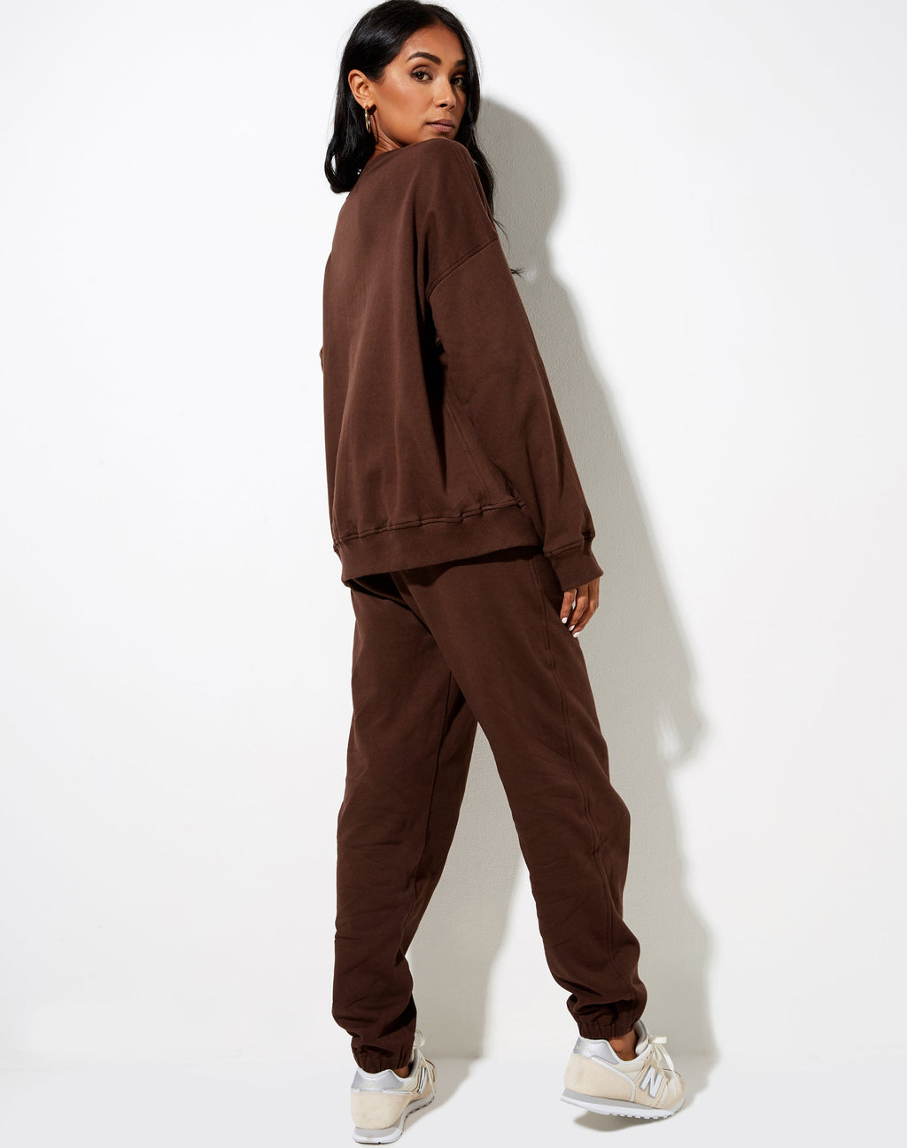 Sudadera Ted en Caoba Profundo L'Amour Cherub Label Embro