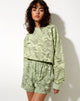 Imagen de Fawly Crop Top Verde Mármol