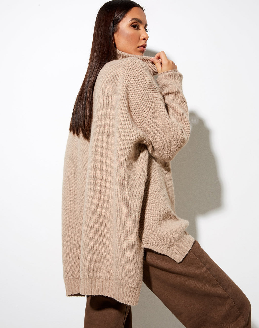 Jersey Thach en gris beige