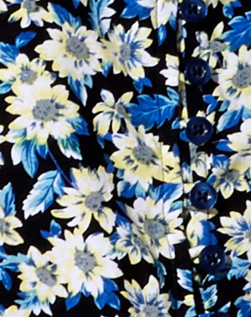 Imagen del vestido Theda Midi en azul aster