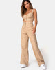 Imagen del pantalón Tanira de color topo