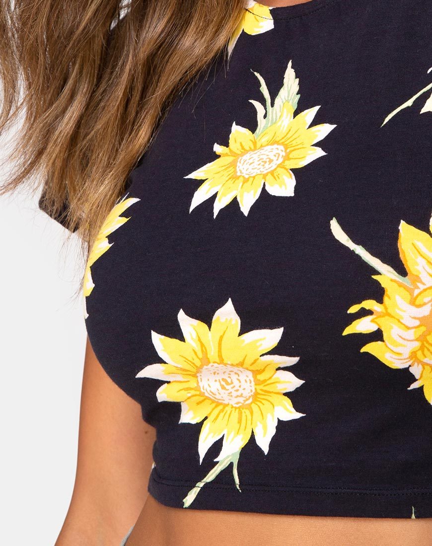 Imagen de Tindy Crop Top en Sunny Days Negro