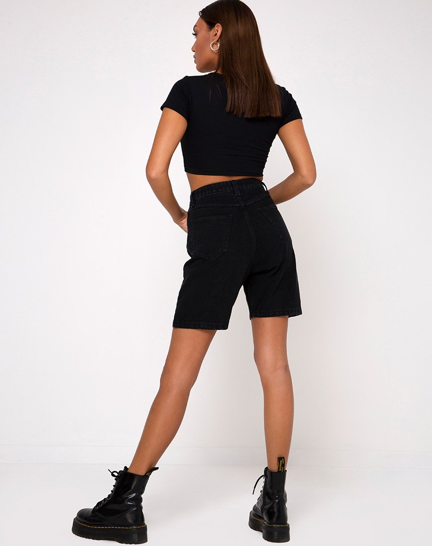 Imagen de Tindy Top en Negro Colocación de Dije Oculto