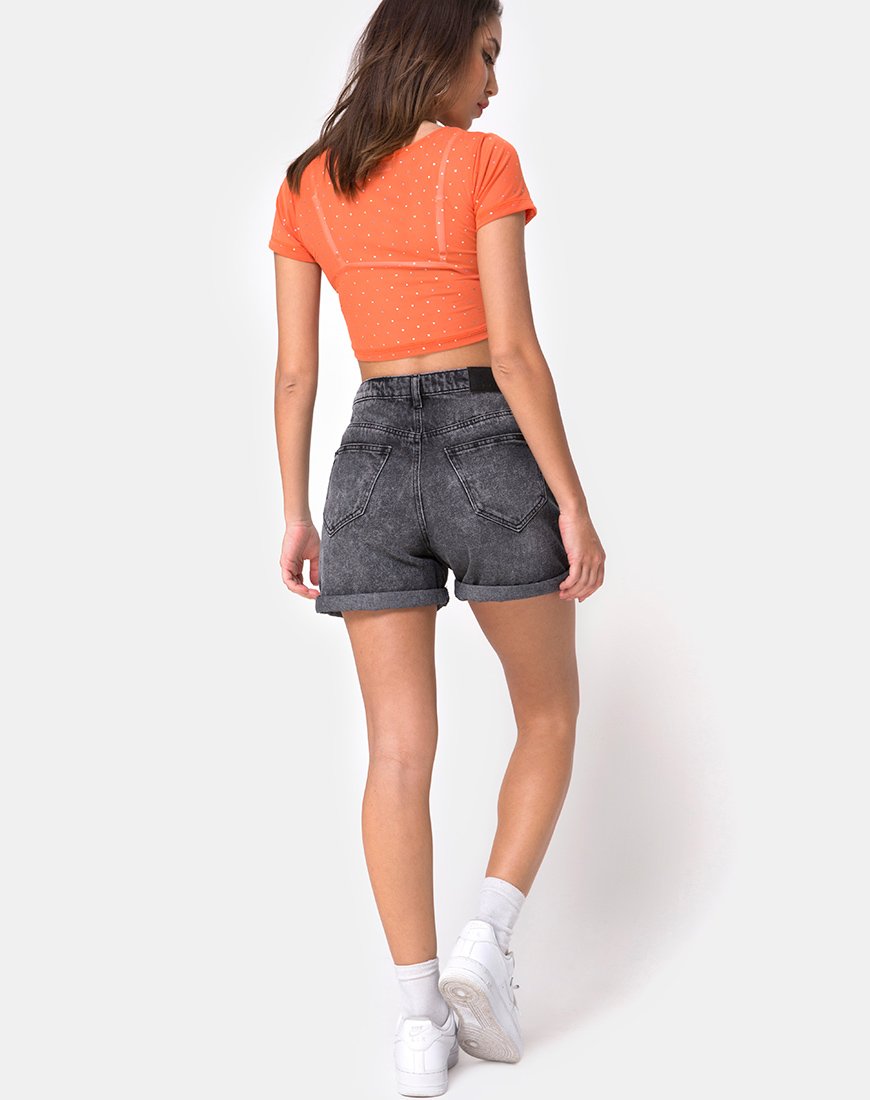 Imagen de Tindy Crop Top en Red Cristal Naranja