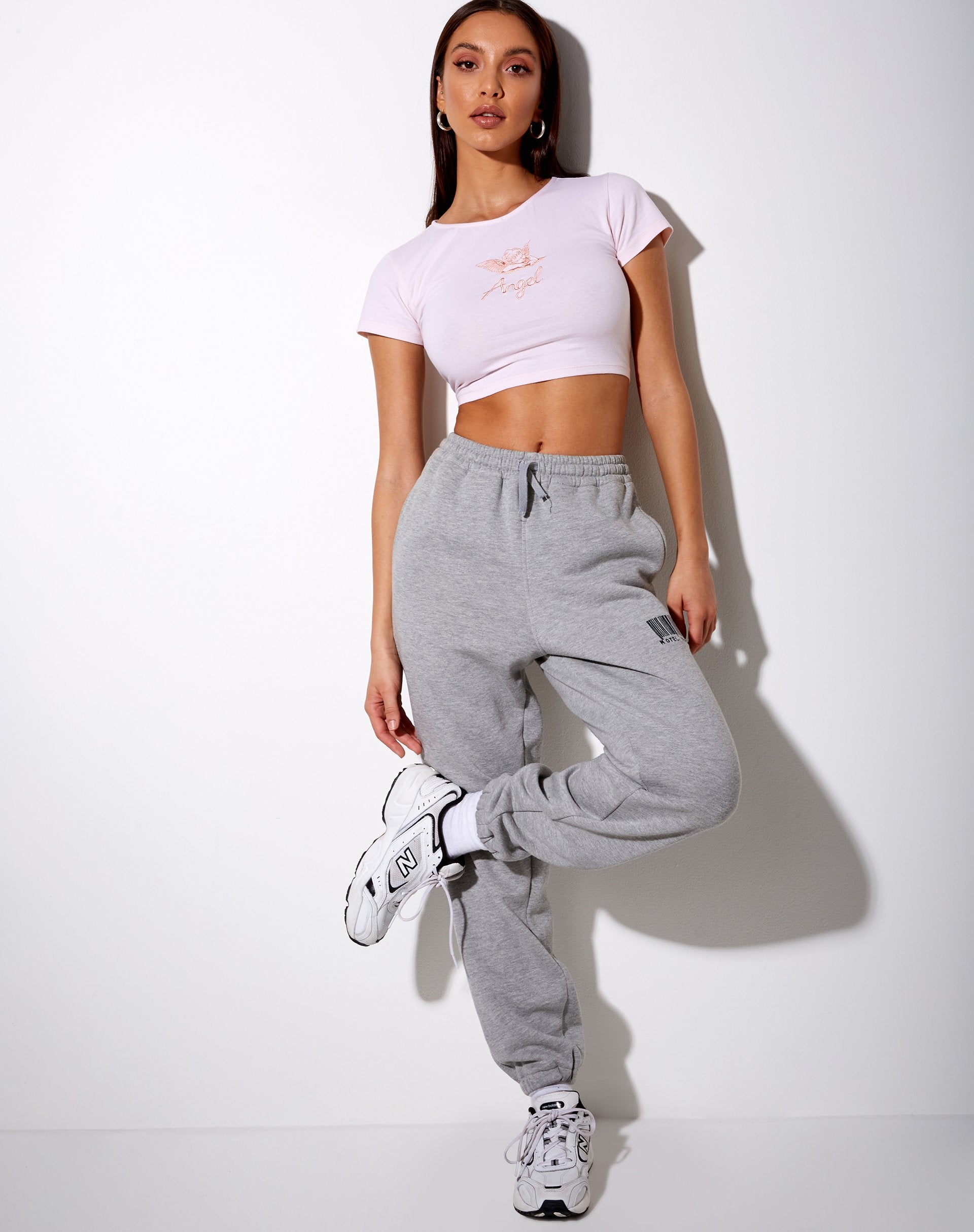 Imagen de Tindy Crop Top en rosa rubor Angelo "Angel" Embro