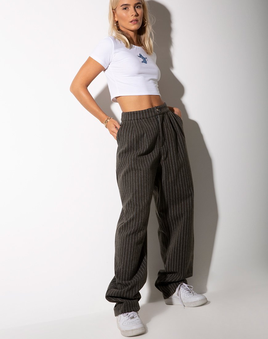 Tindy Crop Top en blanco Cupido Embro