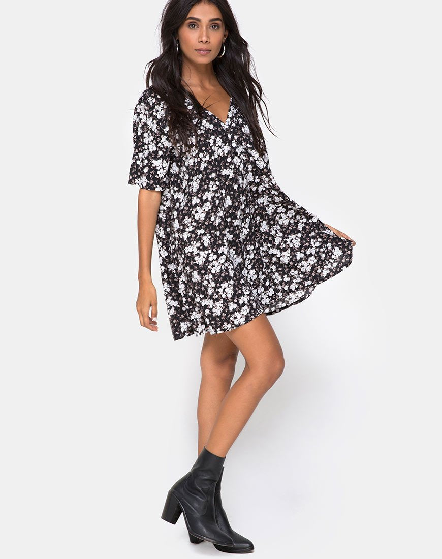 Imagen de Crosena Swing Dress in Dark Wild Flower