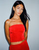 imagen de Tiska Bandeau Top Rojo