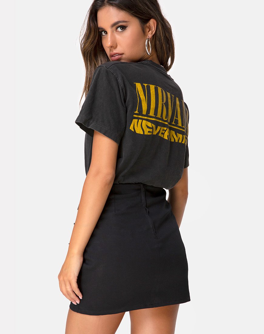 Minifalda Tribel Negra