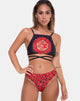 Imagen del sujetador de bikini Truman en dragón de fuego chino