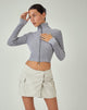 imagen de MOTEL X JACQUIE Tuzifa Cropped Jumper en Gris
