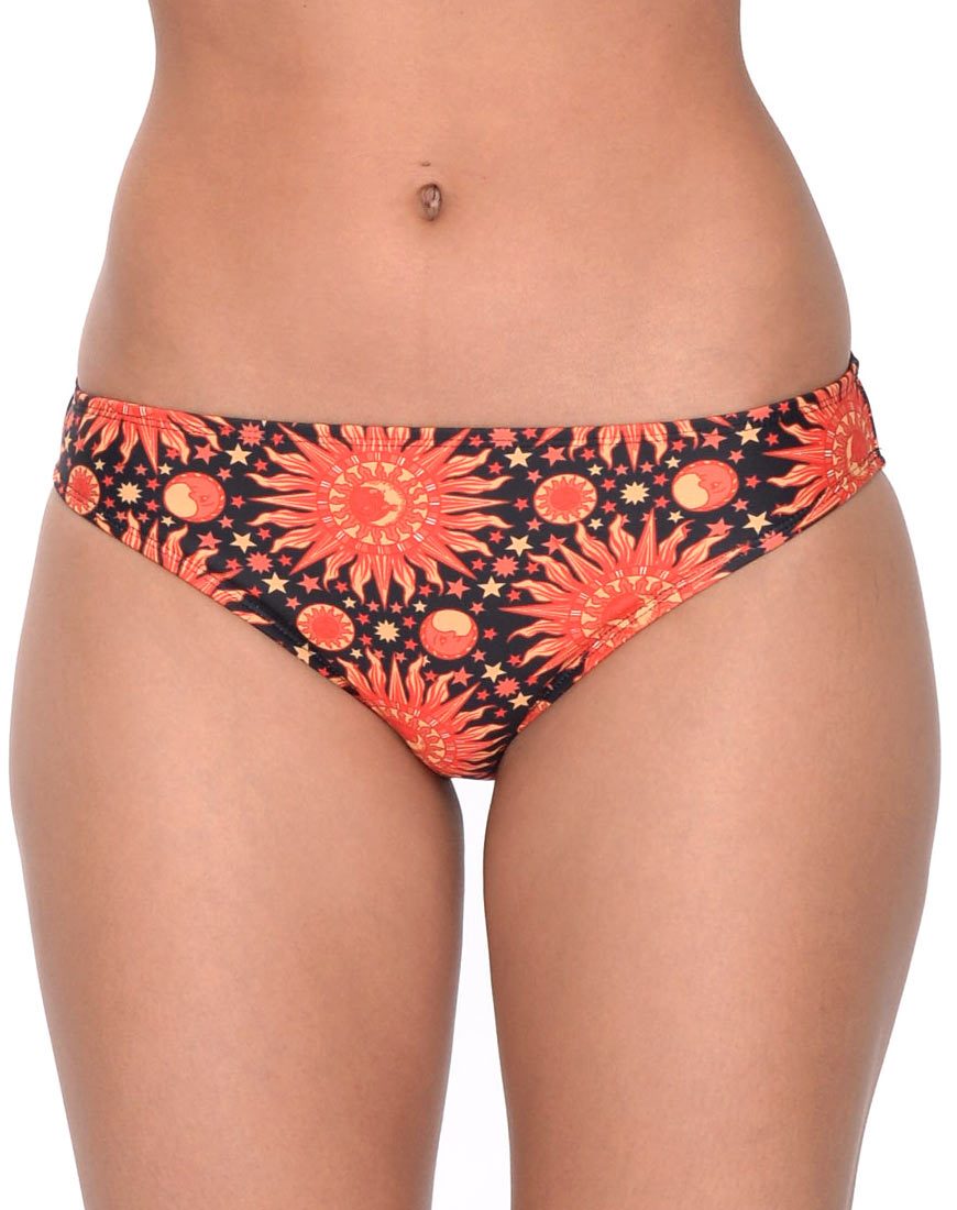 Braguita de bikini Twist Wrap en Flaming Skies