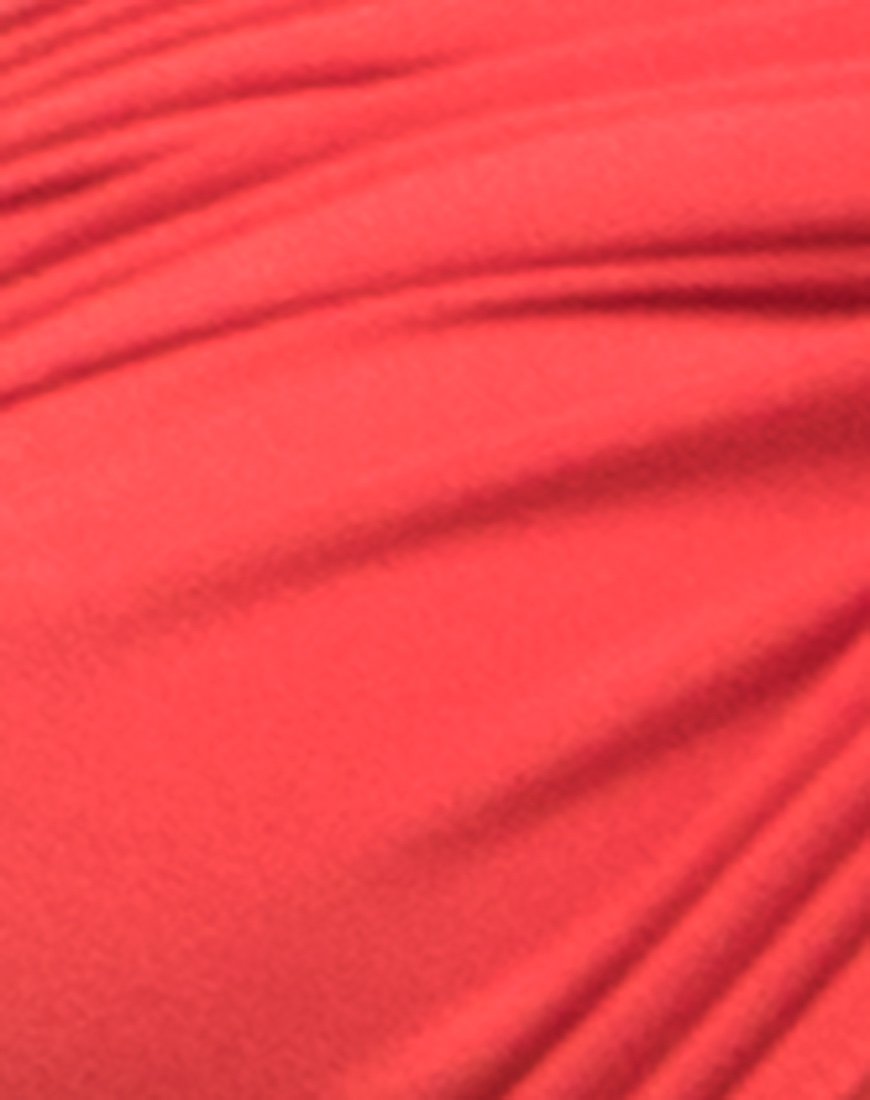 Imagen de Twisted Bandeau Top en naranja quemado