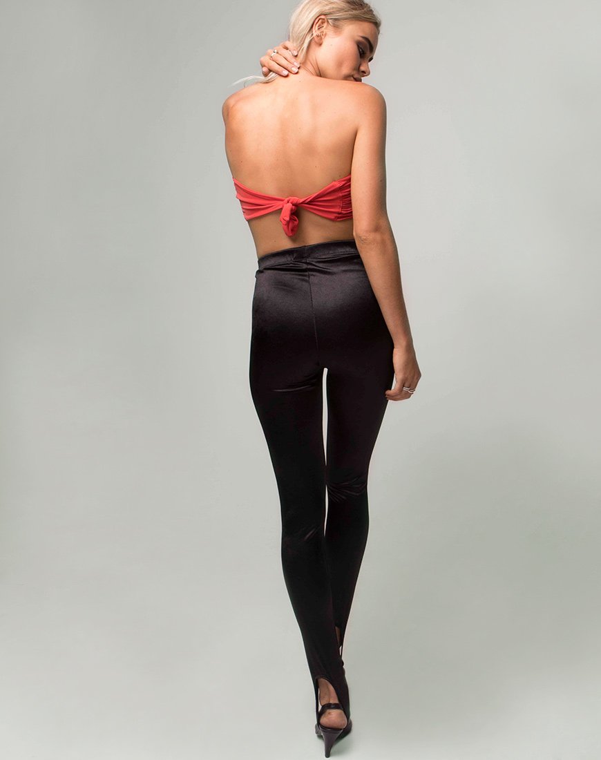 Imagen de Twisted Bandeau Top en naranja quemado