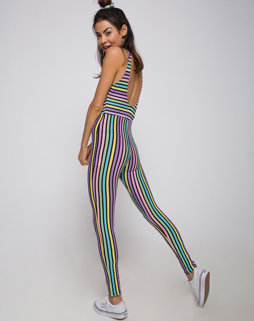 Unitard en New Stripe