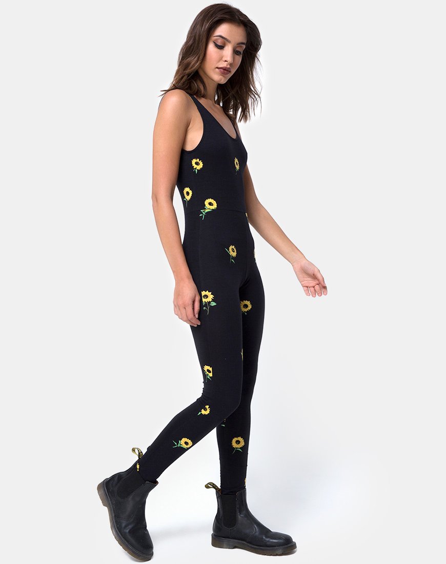 Imagen de Unitard en Ditsy Sunflower
