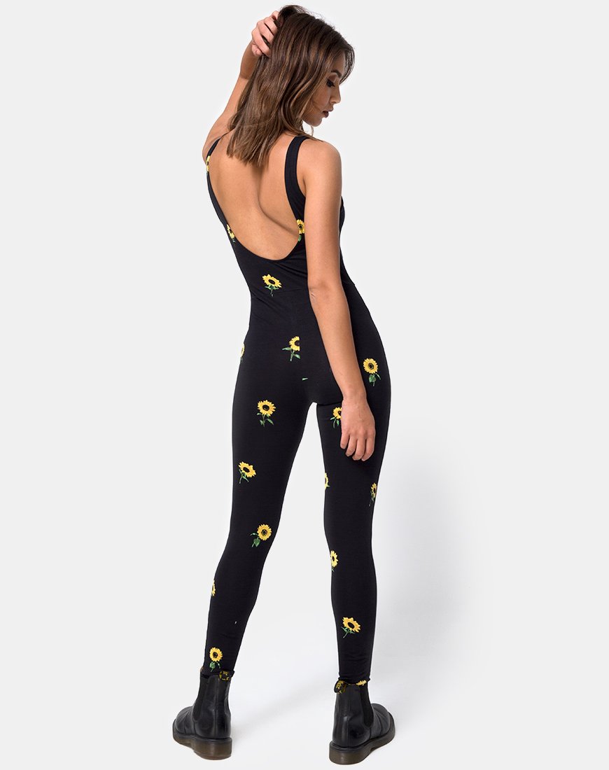 Imagen de Unitard en Ditsy Sunflower