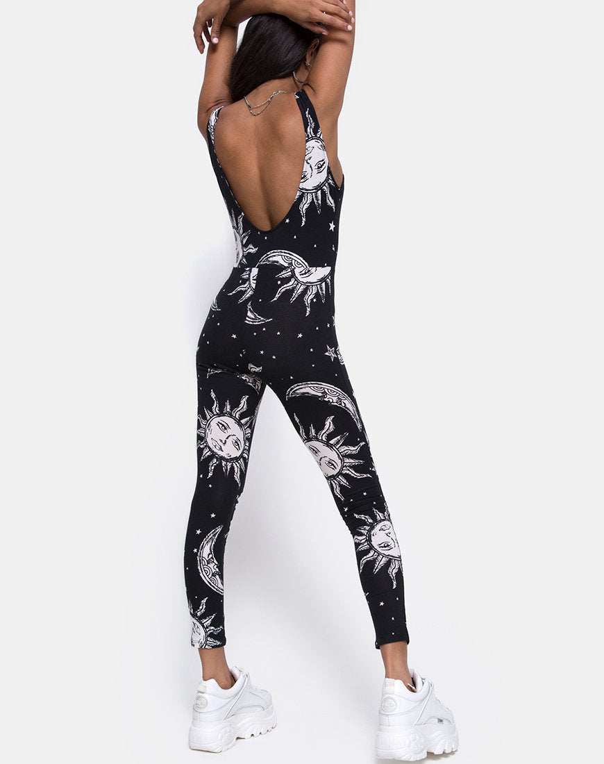 Imagen de Unitard en Oversize Sol Luna y Estrellas