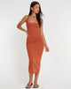 imagen de Uzma Midi Dress in Picante