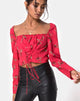 Imagen de Valena Top en Rosa Rouge Pink