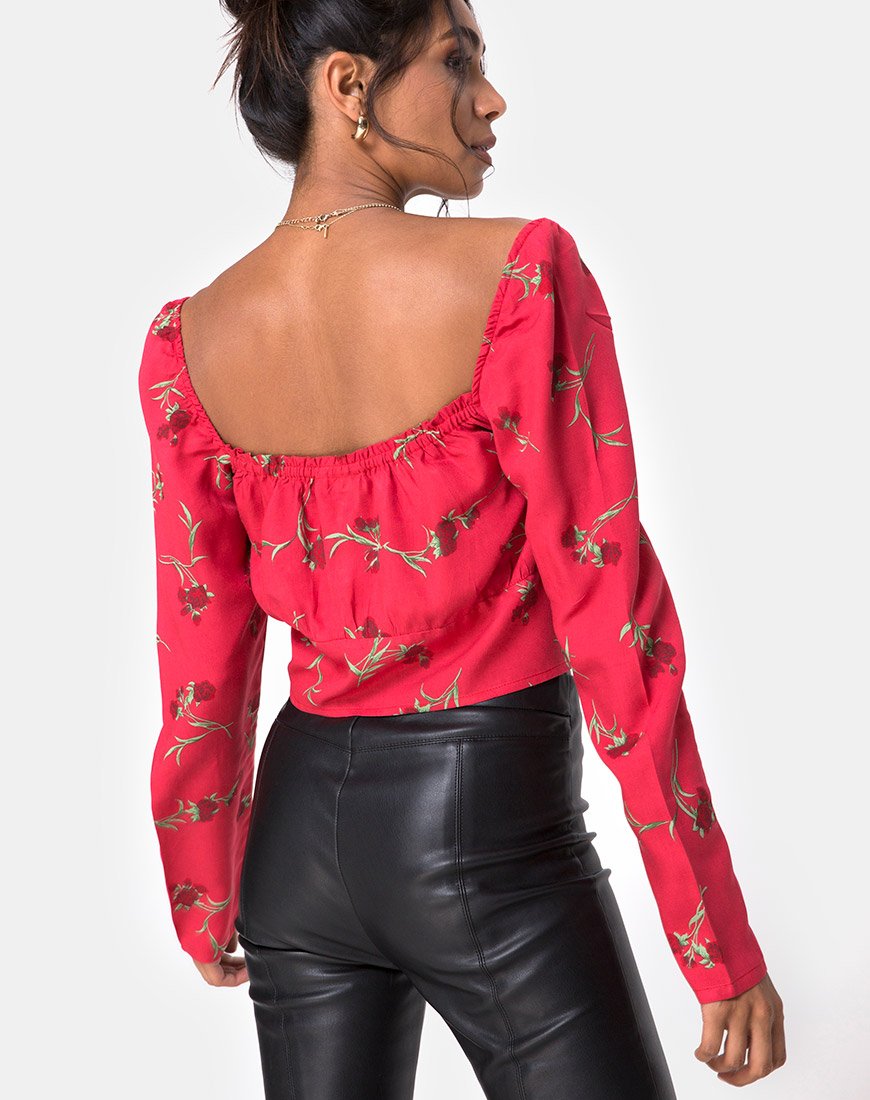 Imagen de Valena Top en Rosa Rouge Pink