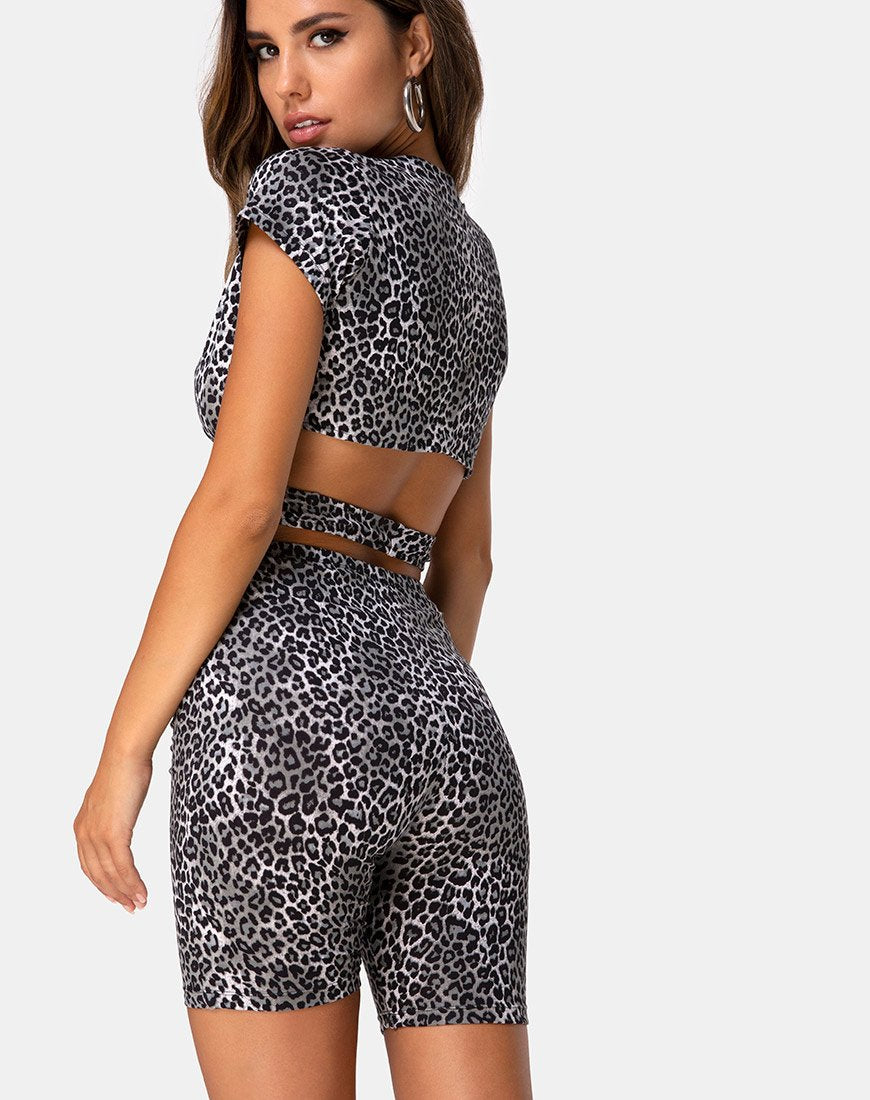 Imagen de Valiza Cycle Twinset en Rar Leopard Grey
