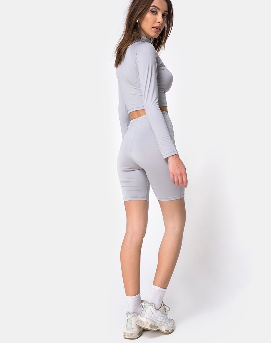 Imagen de Vanya Crop Top en Gris Motel