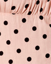 Nuevo Polka Nude Negro