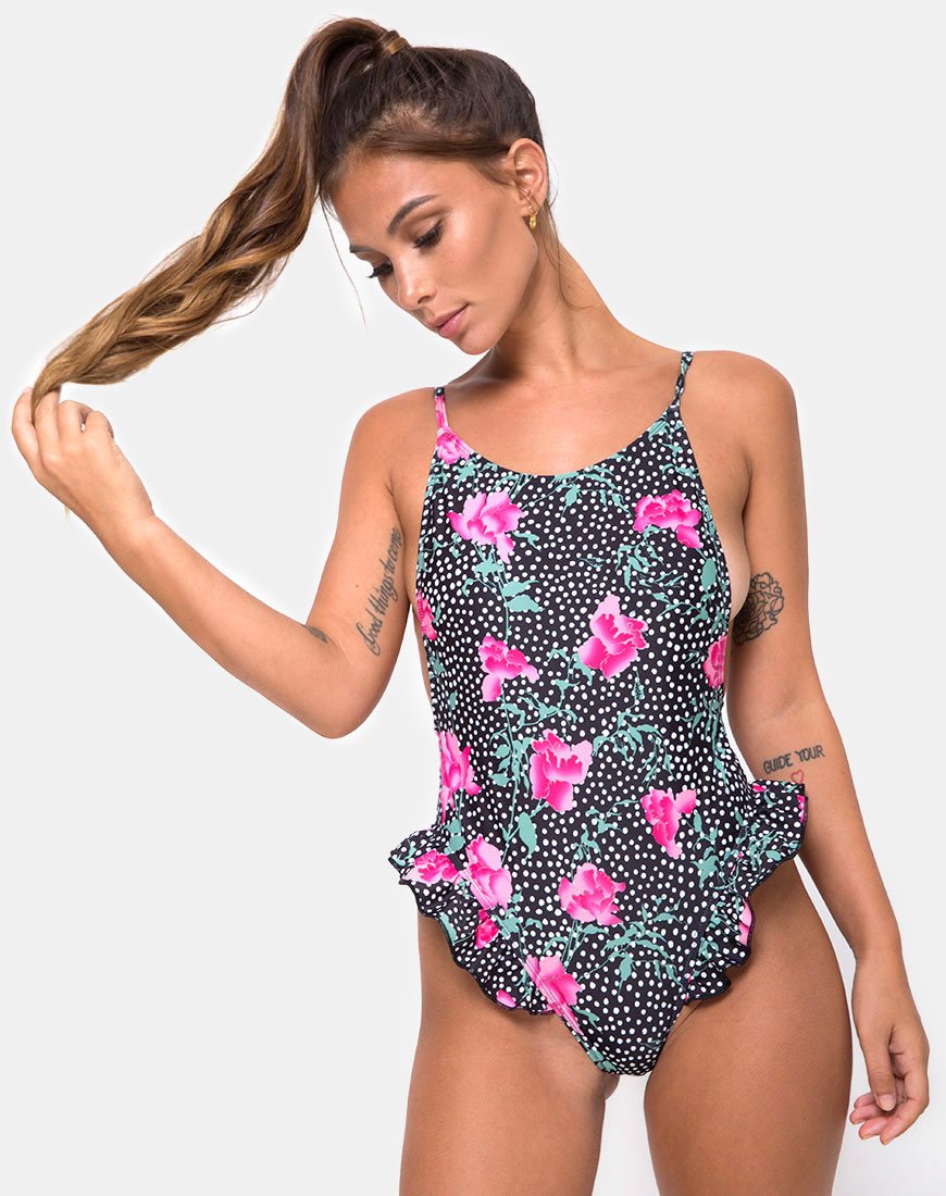 Bañador Vashti en Paradise Polka