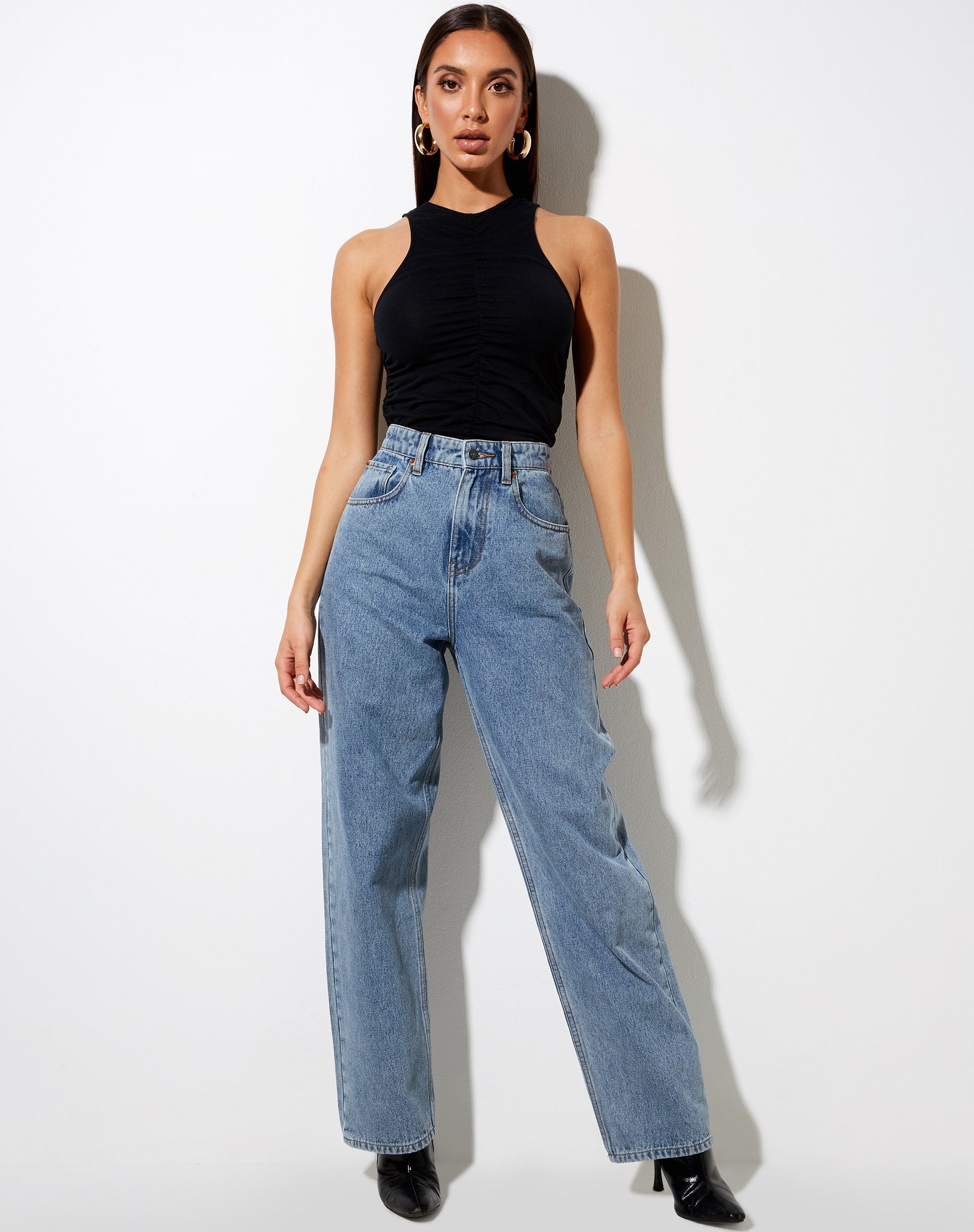 Imagen de Vavo Vest Top Negro