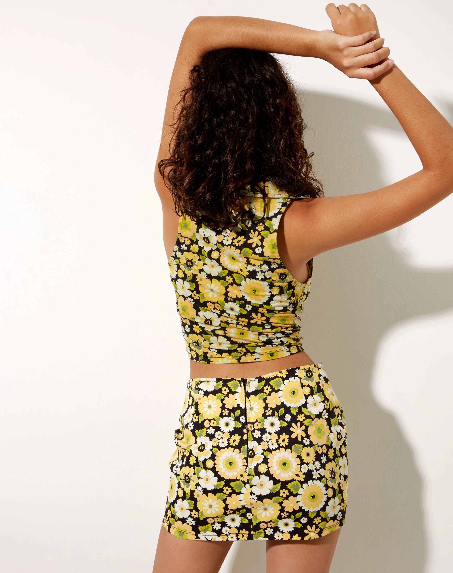 Imagen de Ima Minifalda Retro Floral