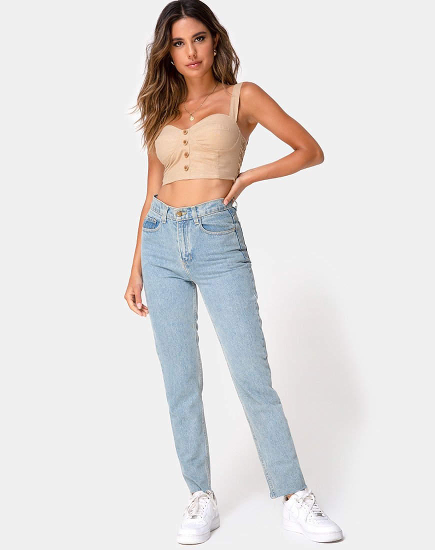 Imagen de Viben Crop Top en Topo