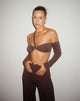 imagen de Vijas Bralette Top en Chocolate Amargo