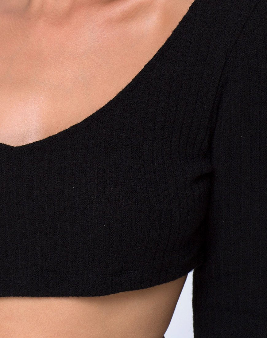 Imagen de Vile Top en Rib Negro