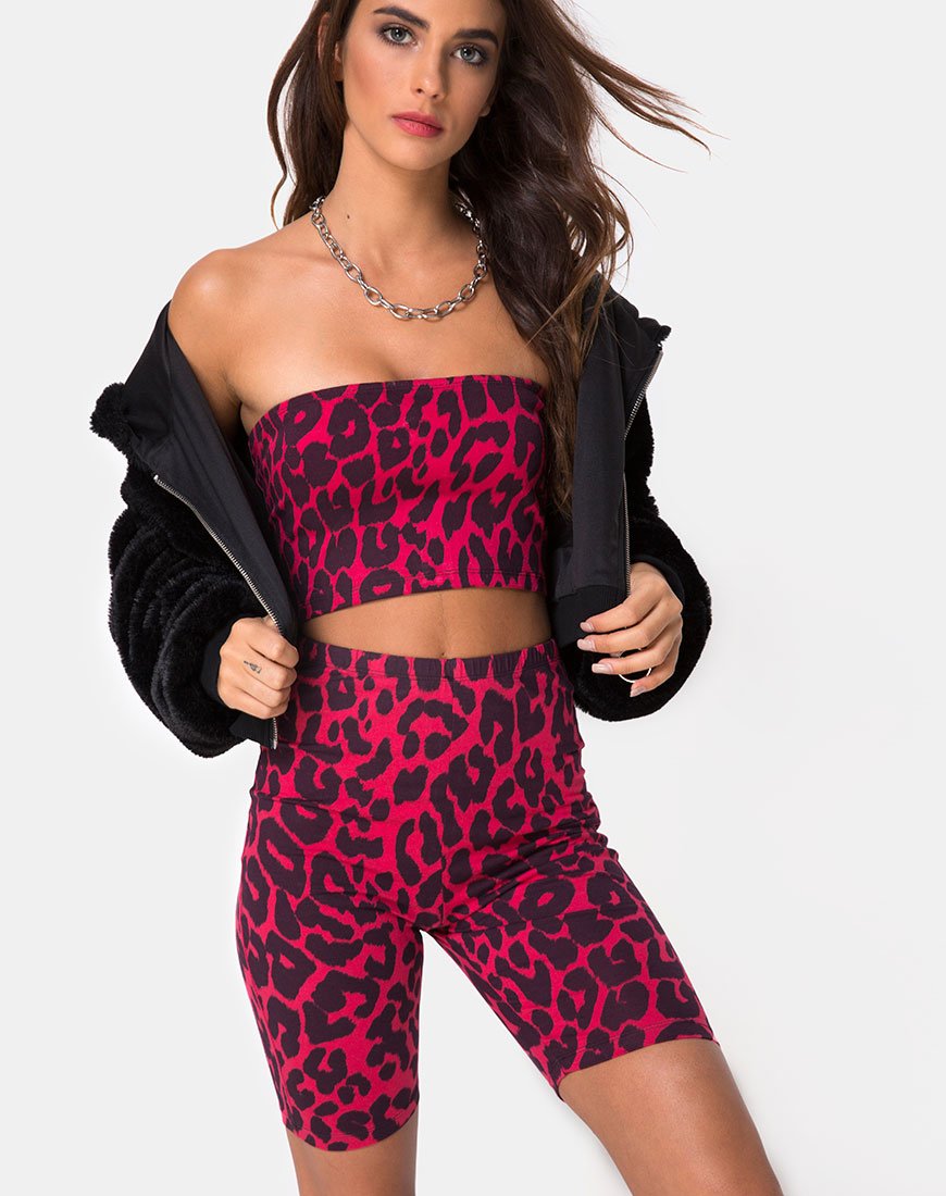 Imagen de Villy Top en oversize Jaguar Rojo