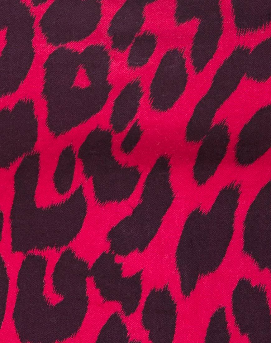 Imagen de Villy Top en oversize Jaguar Rojo