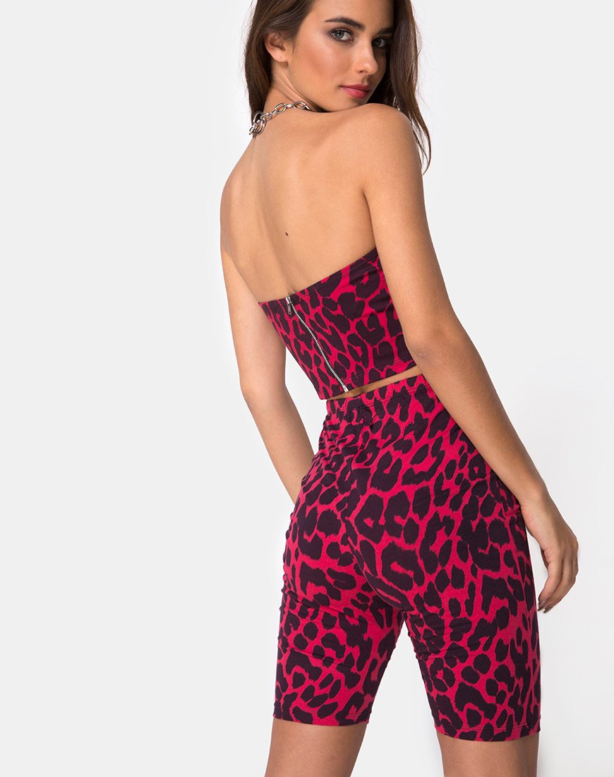 Imagen de Villy Top en oversize Jaguar Rojo