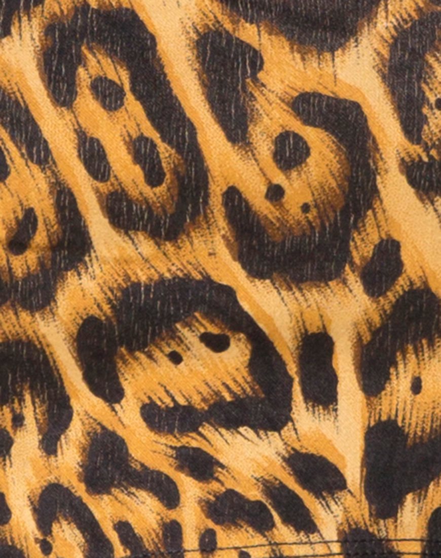 Imagen de Hilly High Waist Hot Pant en leopardo