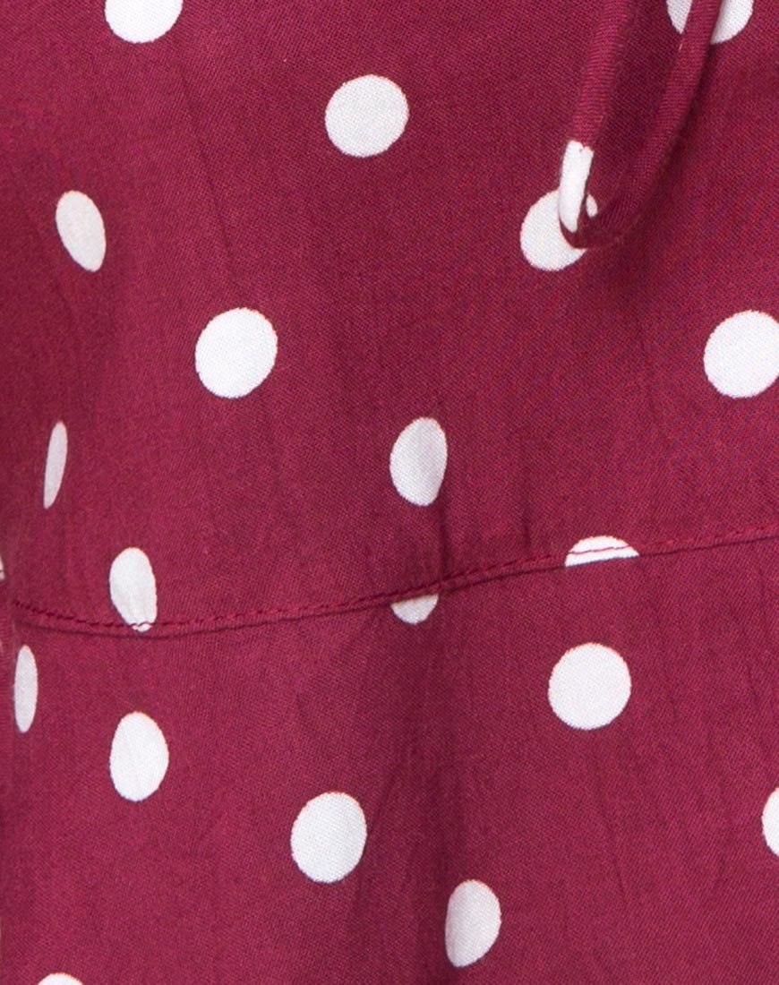 Imagen de Vinequa Top en Polka Medio Vino