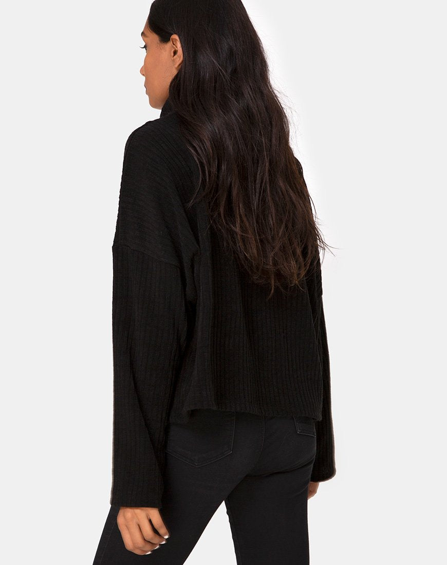 Imagen de Vinnie Jumper de punto Negro
