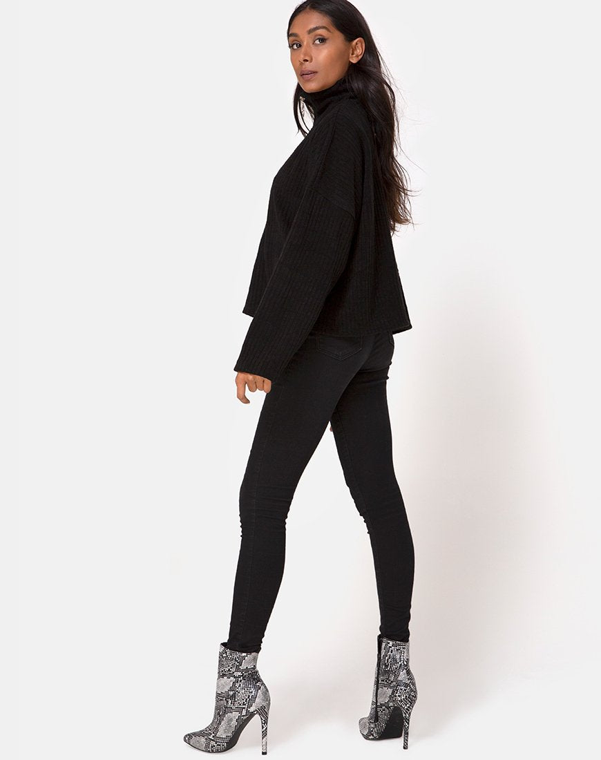 Imagen de Vinnie Jumper de punto Negro